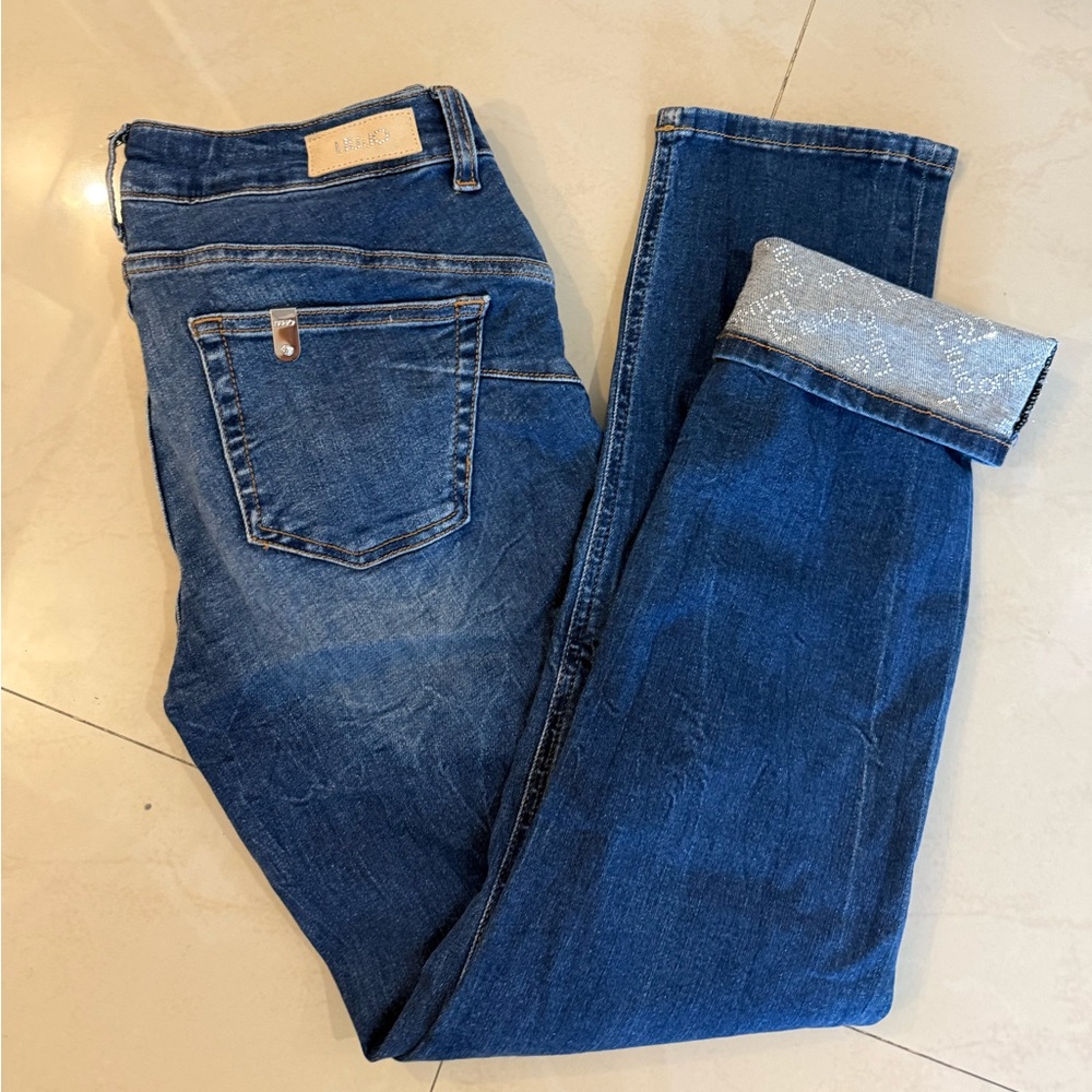 LUI JO bottom up skinny jeans